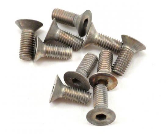 Schumacher M3 x 8mm Alloy Csk Screws pk10