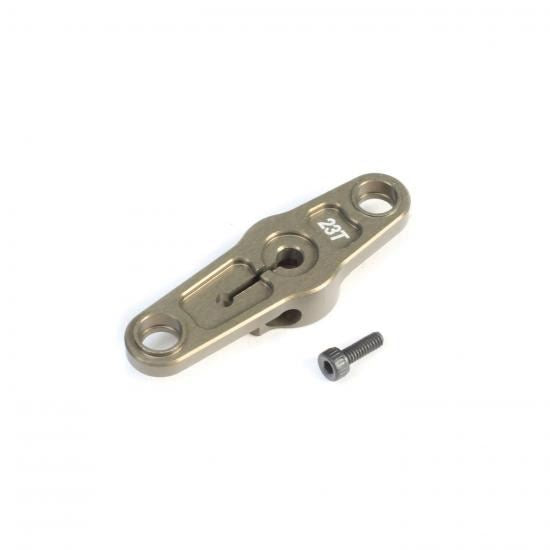 TLR Aluminum Servo Horn, Throttle, 23T: 8X