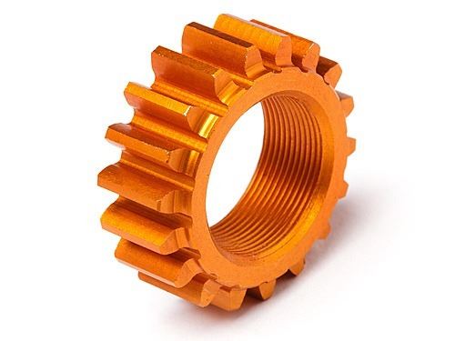 HPI Threaded Pinion 18Tx12mm (1M) (Orange)
