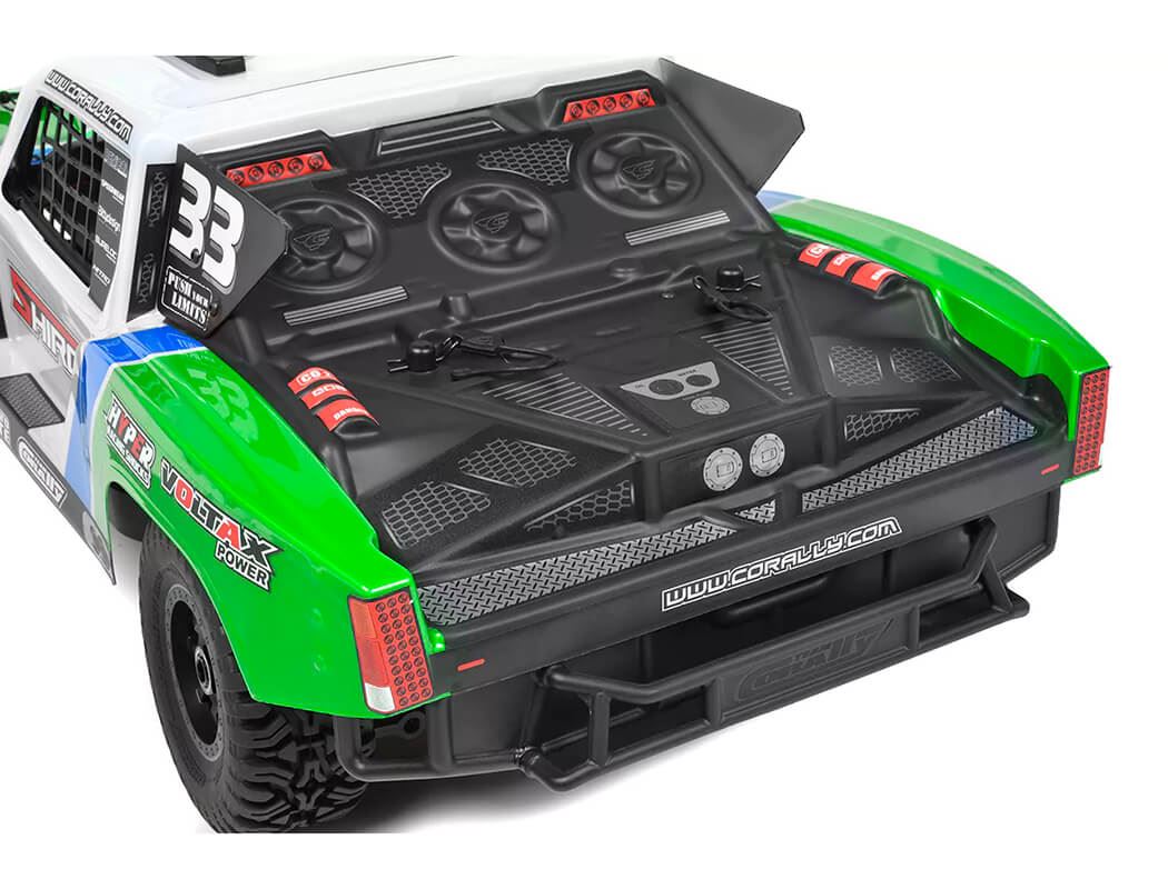 Corally Shiroi Xp6 Roller Short Course Truck Rtr - Green