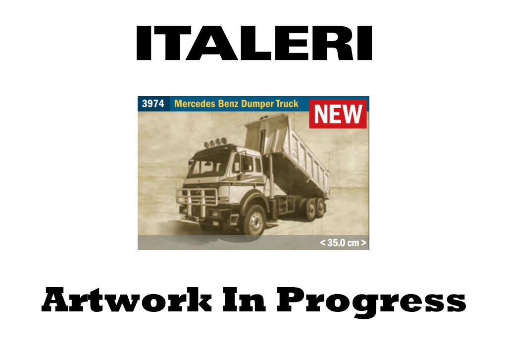 Italeri Mercedes-Benz Dumper Truck