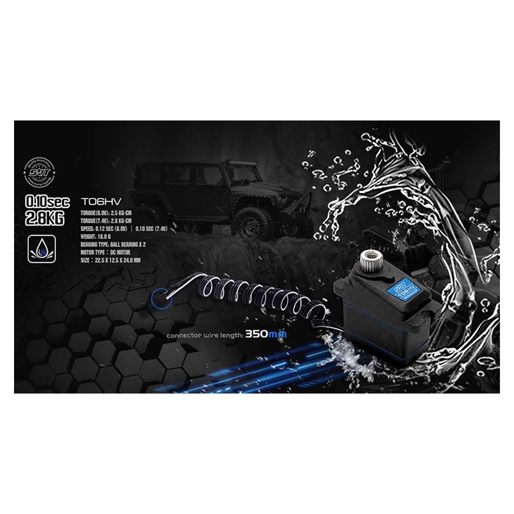 Srt T06Hv Digital Waterproof Servo