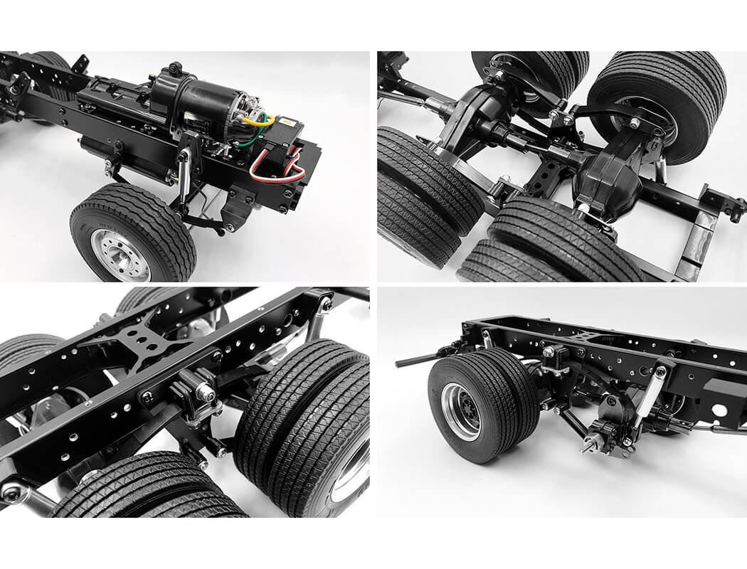 RC4WD BODY LIFT KIT FOR MERCEDES-BENZ AROCS 3348 6X4 TIPPER TRUCK