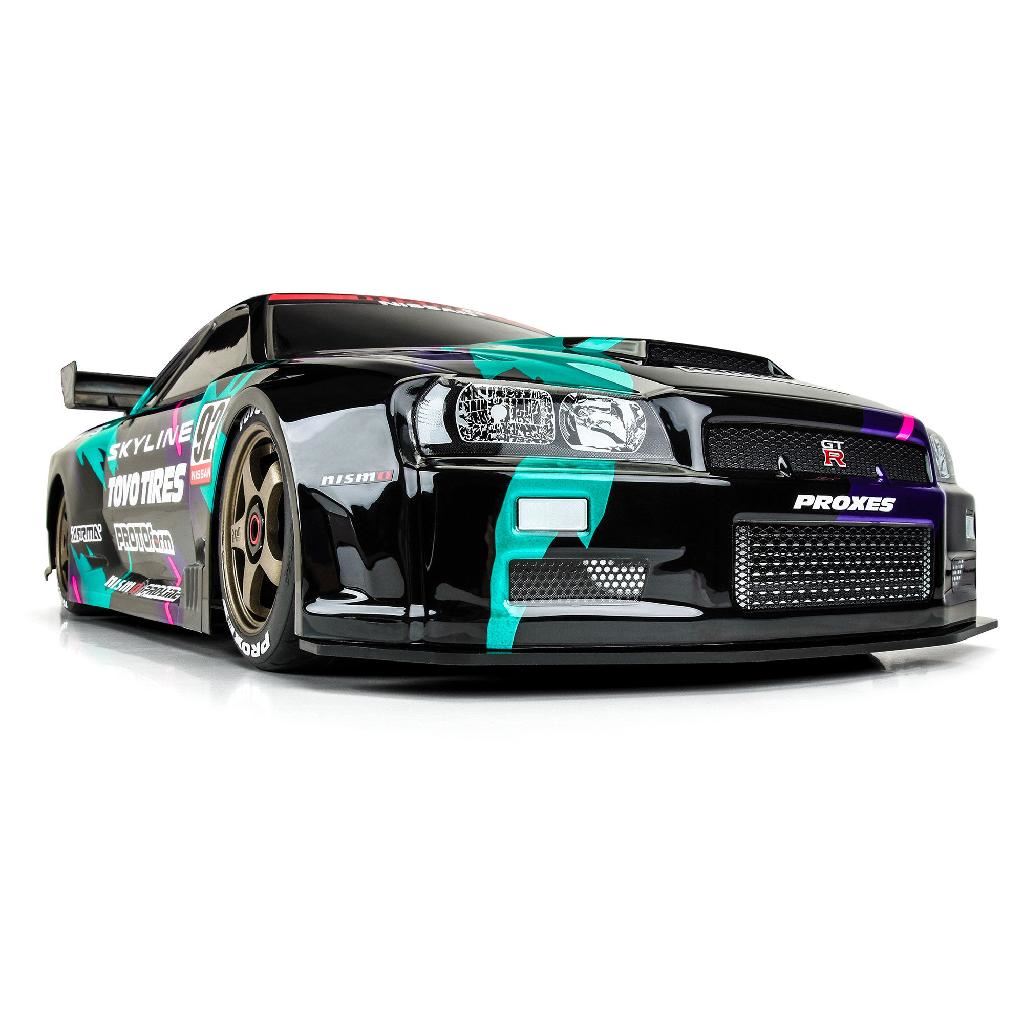 PRM 1/7 2002 Nissan Skyline GT-R R34 Clear Body: ARRMA Infractio