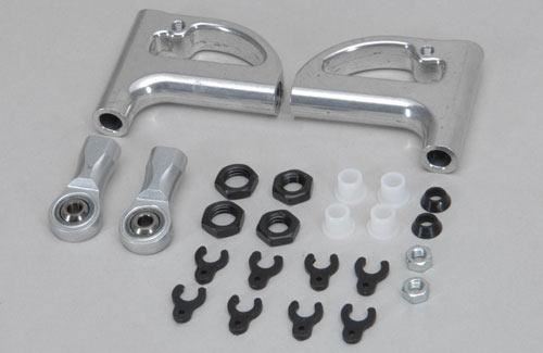 FG Modellsport Front upper alloy wishbone 4WD, set (Z-FG68412)