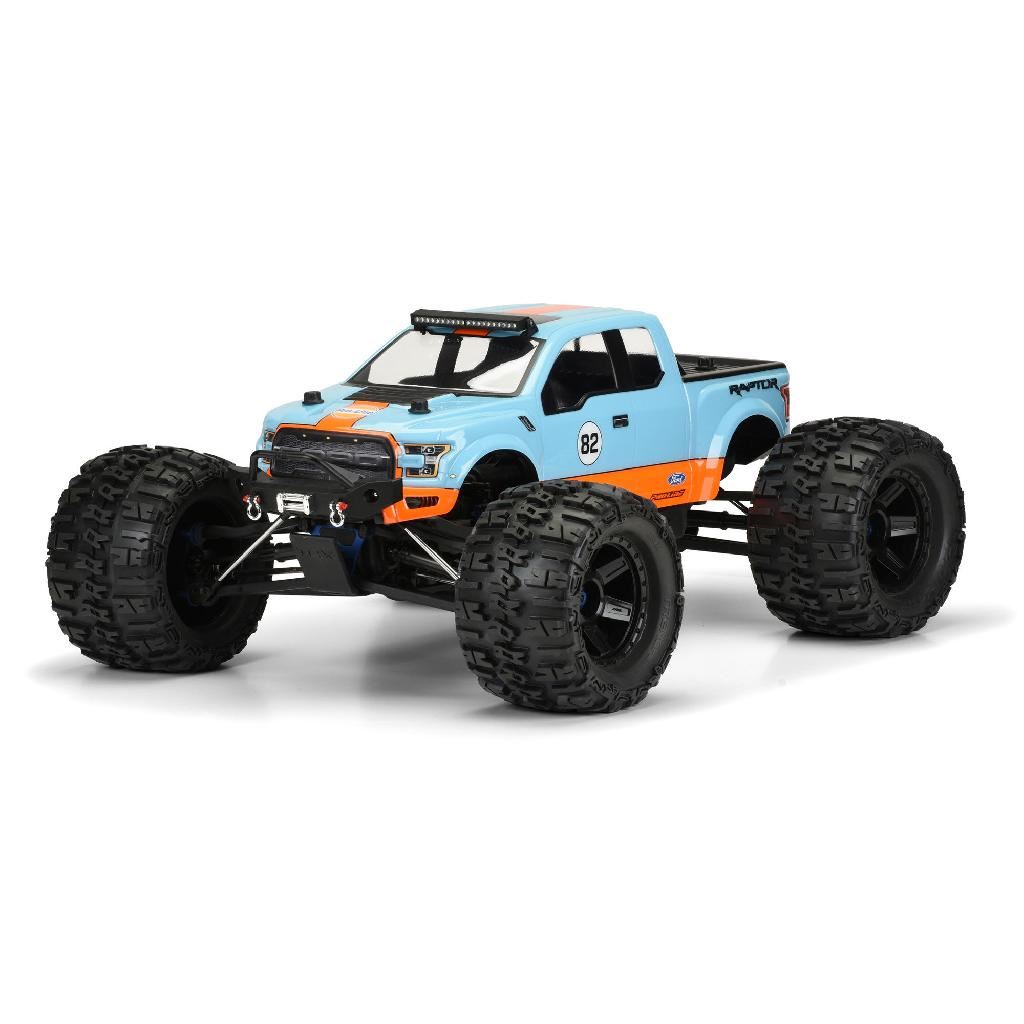 Proline 1/8 2017 Ford F-150 Raptor Clear Body: Monster Truck