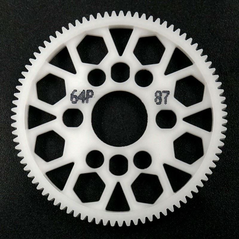 Yeah Racing Competition Delrin Spur Gear 64P 87T For 1/10 On Road Touring Drift