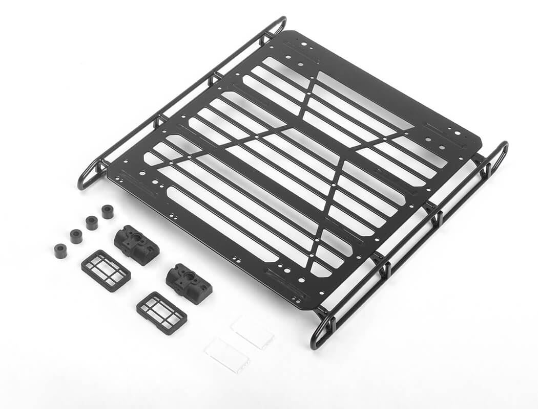 RC4WD ADVENTURE STEEL ROOF RACK W/ LIGHTS FOR MERCEDES-BENZ G 63 AMG 6X6