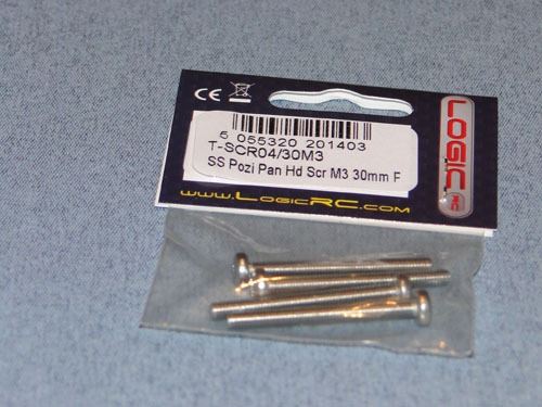 RACTIVE SS Pozi Pan Hd Scr M3 30mm Pk6