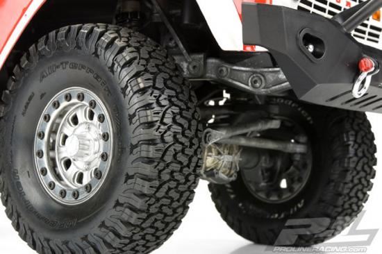 Proline Bf Goodrich K02 1.9"G8 Rock Terrain Tyres W/Mem. Foam