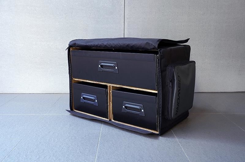Koswork 1:10 Rc Compact 3 Drawer Bag (600X300X350Mm)