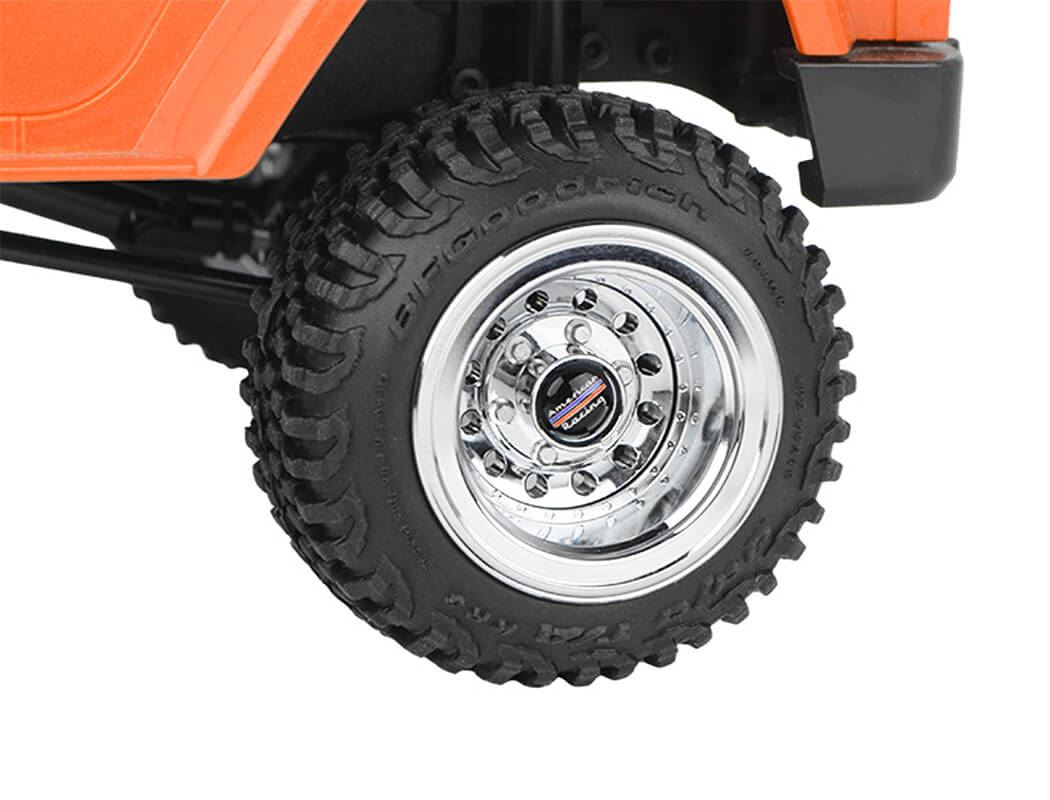 Rc4Wd American Racing 1.3 Outlaw Ii Deep Dish B/Loxk Wheels