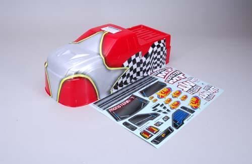 XTM Racing Body Shell (Printed) & Decals - MMT