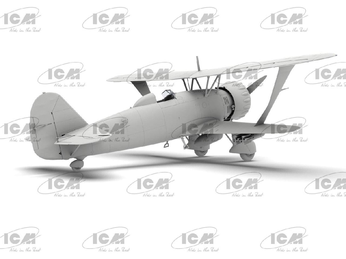 Icm Hs 123A-1 (Late), Wwii German Attack Aircraft