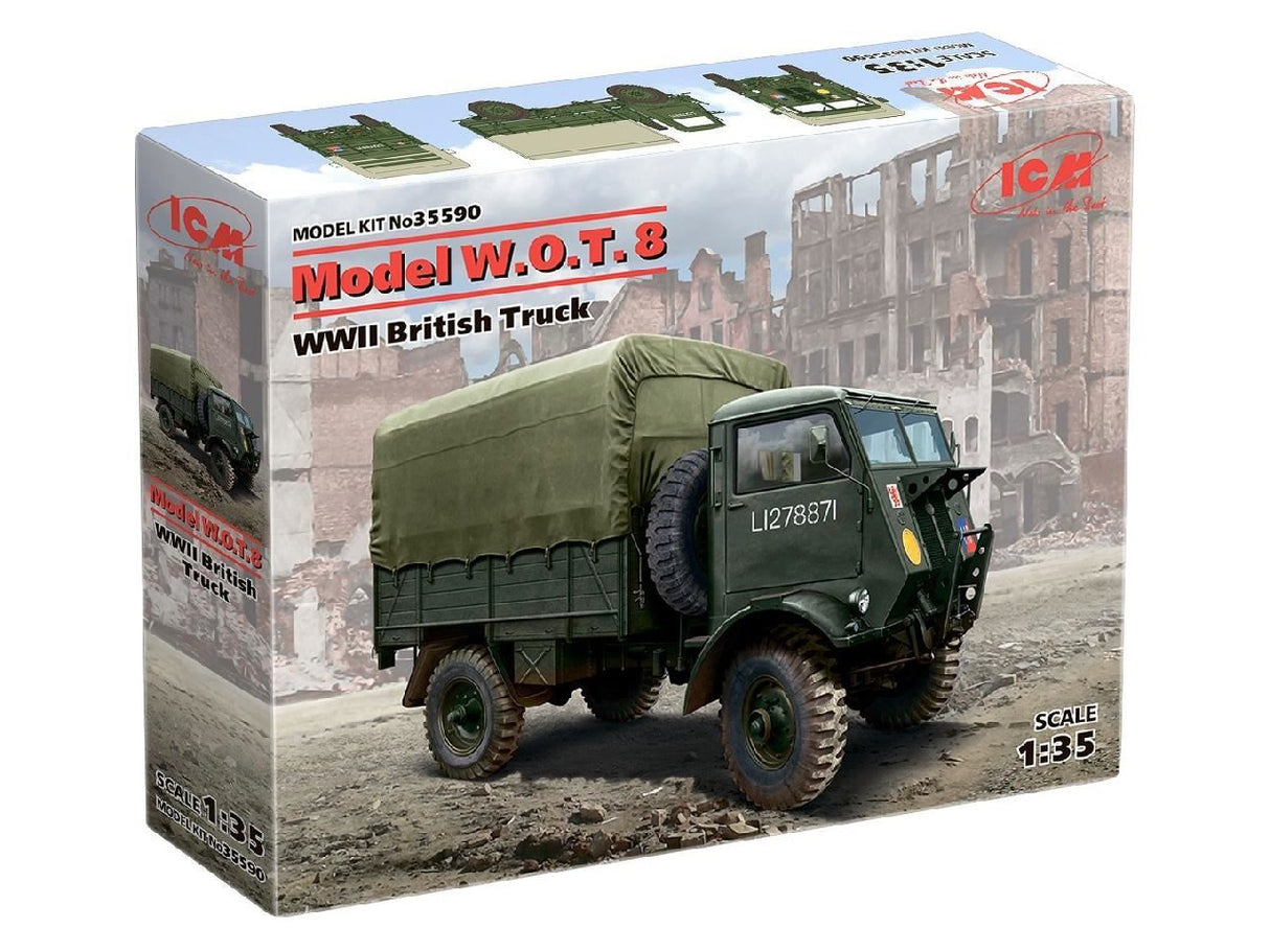 Icm Model W.O.T. 8, Wwii British Truck