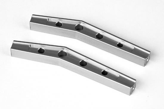 GMADE GS01 MACHINED M3 78MM BENT LOWER LINK (SILVER) PR