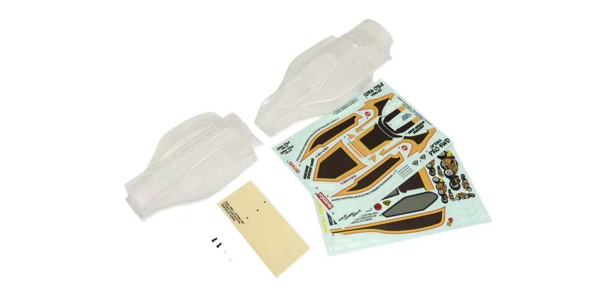 Body Shell Kyosho Optima Pro