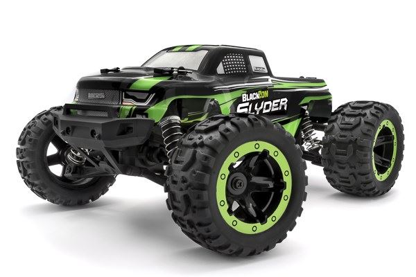 BlackZon Slyder MT 1/16th 4WD Monster Truck - Green