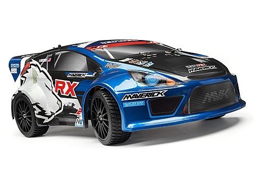 Maverick Rally Painted Body Blue With Decals (Ion Rx)