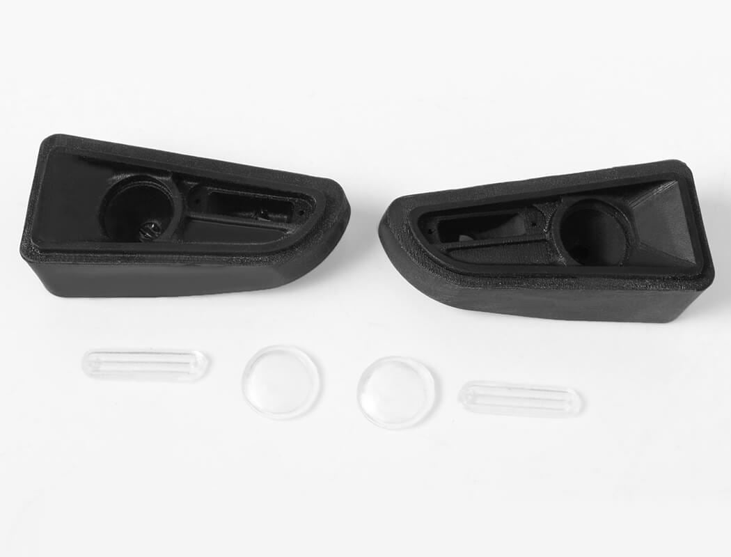 RC4WD TRIFECTA FRONT BUMPER FOR MOJAVE II 2/4 DOOR BODY SET (BLACK)