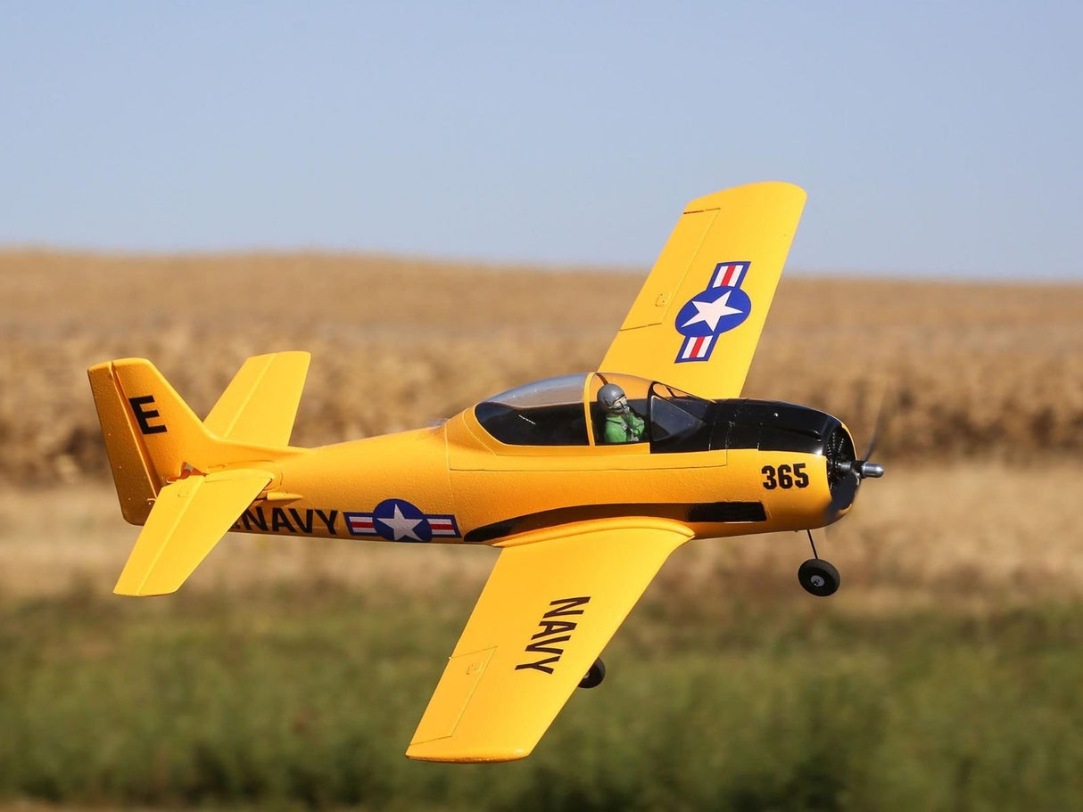 E Flite T-28 Trojan 1.1m BNF Basic - EFL08250