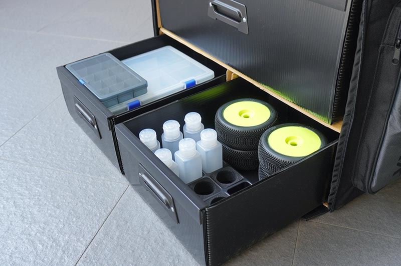Koswork 1:8 Rc Compact 3 Drawer Bag (560X375X380Mm)