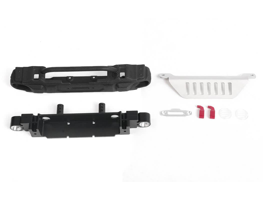 RC4WD OEM NARROW FRONT WINCH BUMPER W/ STEERING GUARD FOR AXIAL 1/10 SCX10 III JEEP (GLADIATOR/WRANG