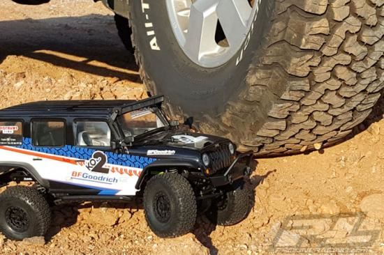 PROLINE BF GOODRICH K02 1.9"G8 ROCK TERRAIN TYRES W/MEM. FOAM