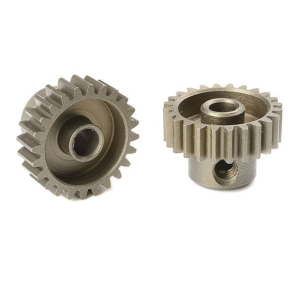 Corally 48 Dp Pinion Short Hardened Steel 24 Teeth Shaft Dia. 3.17mm