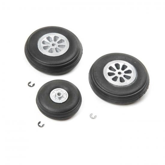E Flite Wheel Set: HAVOC Xe 80mm EDF Sport Jet