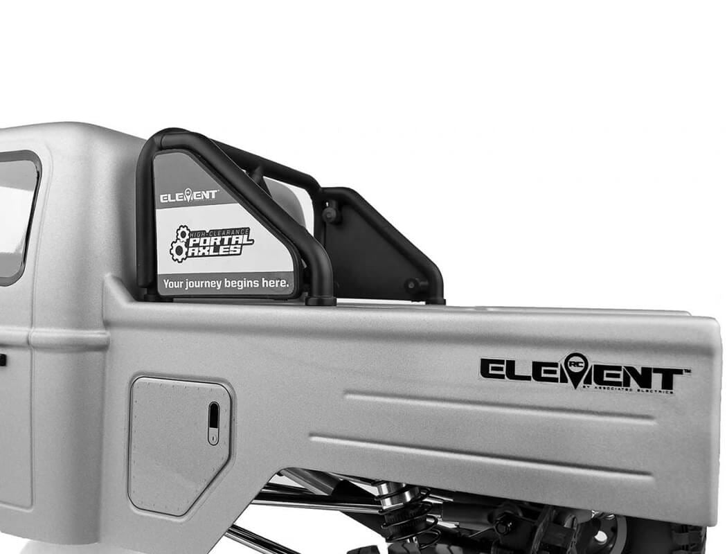 Element Rc Enduro Ecto Trail Truck Rtr Grey W/Portal Axles