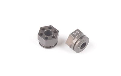 Schumacher Alloy Wheel Hex (3.00) - Cougar-Laydown (pr)