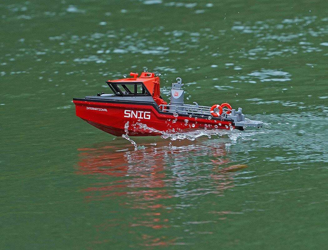 Heng Long Snig Rescue Rtr Boat Brushless 320Mm Length Black