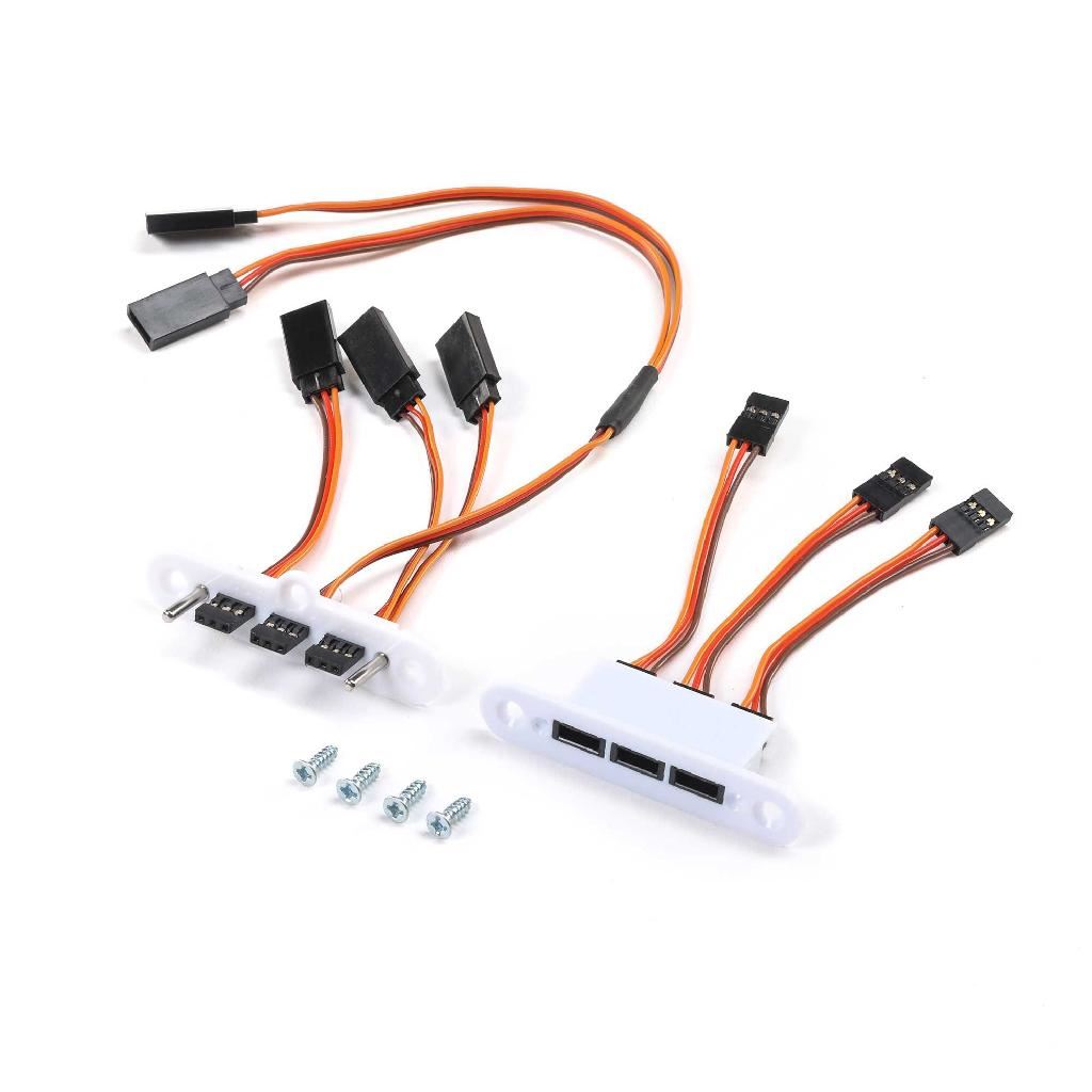 E Flite Hands-Free Servo Connector Set: Snj-5/At-6 Texan 1.5M