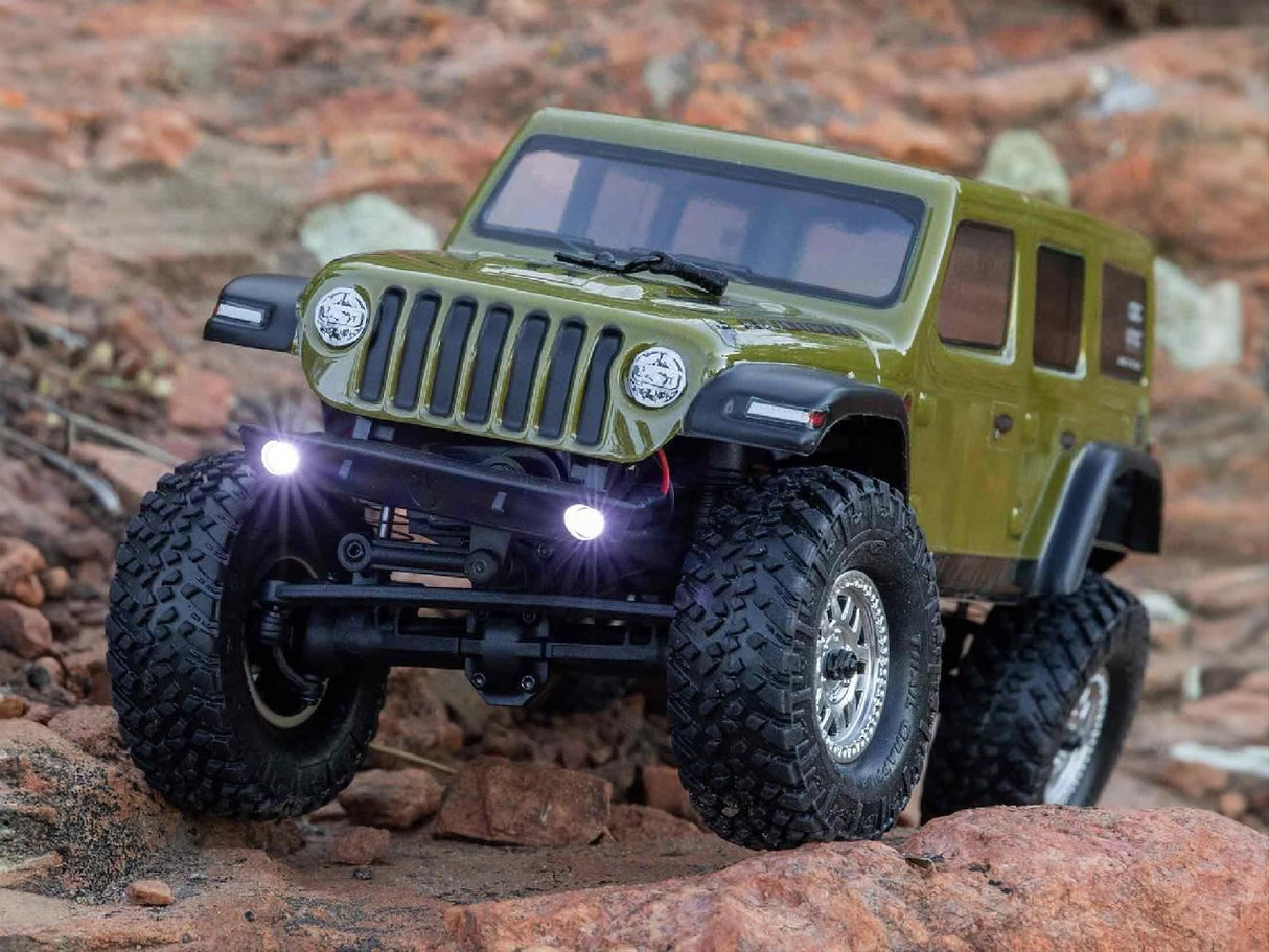 Axial SCX24 Jeep Wrangler JLU RTR, Green