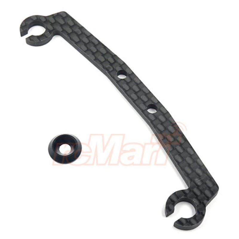 Yeah Racing Graphite Body Mount Base Set for Tamiya M08