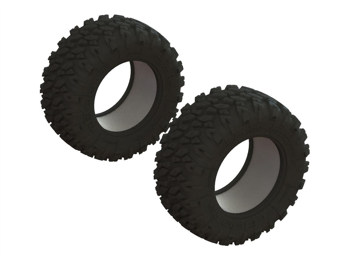 ARRMA dBoots 'Ragnarok Mt' Tire & Inserts (2)