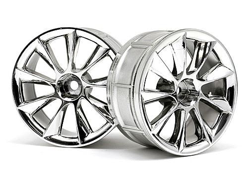 HPI Lp29 Wheel Atg Rs8 Chrome (2Pcs)