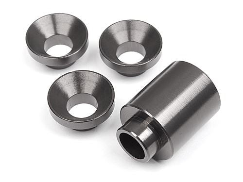 HPI Spacer Set For Clutch Bell Holder (Gunmetal)