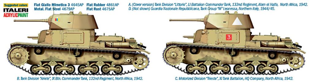 Italeri M14/41 with Italian Inf. RR