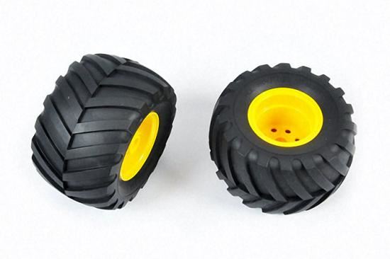 Tamiya F.Tire + wheel (2) For 58205