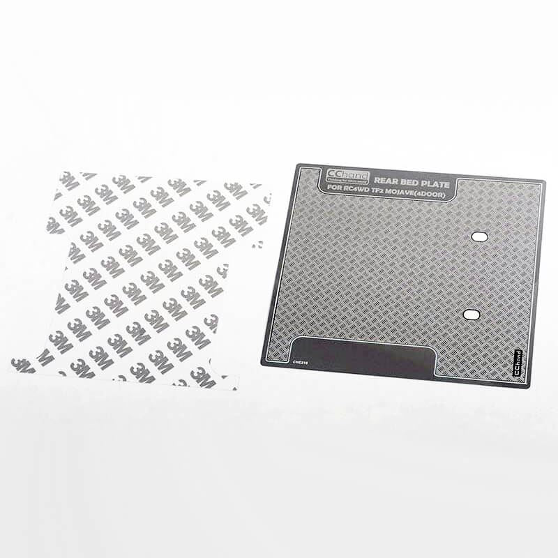 RC4WD DIAMOND PLATE REAR BED FOR TRAIL FINDER 2 LWB RTR W/MOJAVE II 4 DOOR BODY