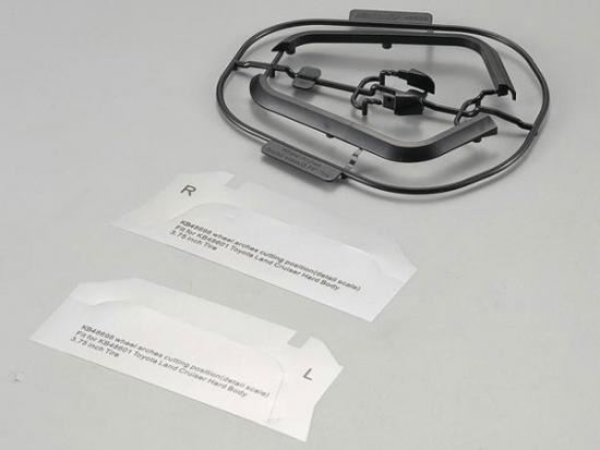 KILLERBODY FRONT WHEEL ARCHES SCALE (3.75" TYRE) FOR KB48601