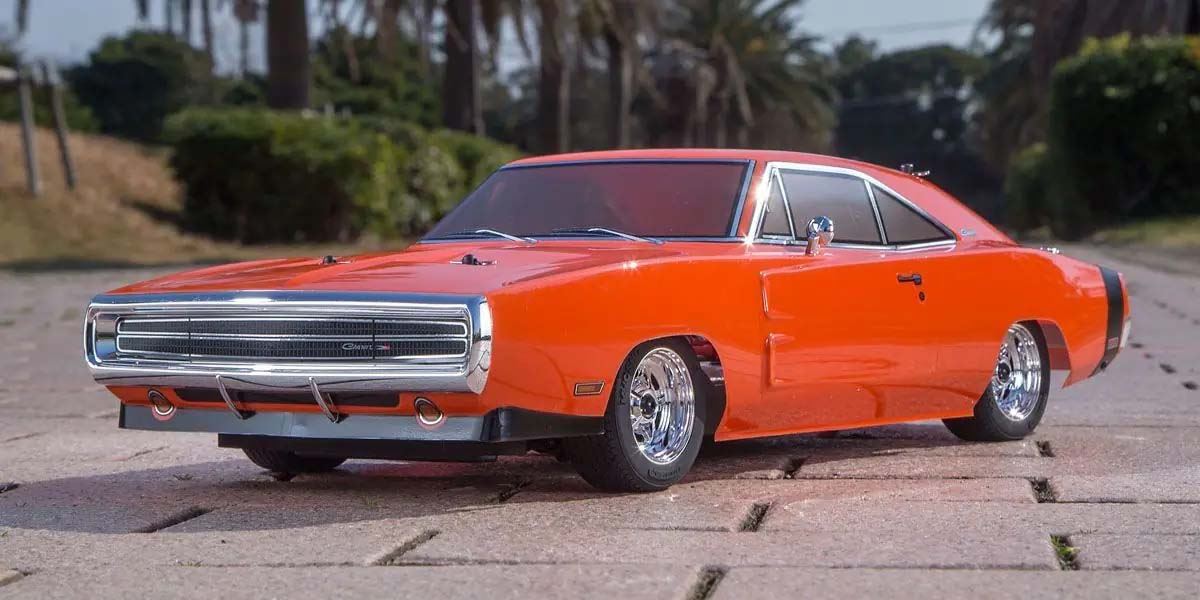 Kyosho Fazer Fz02 (L) Dodge Charger 1970 Orange 1:10 Readyset