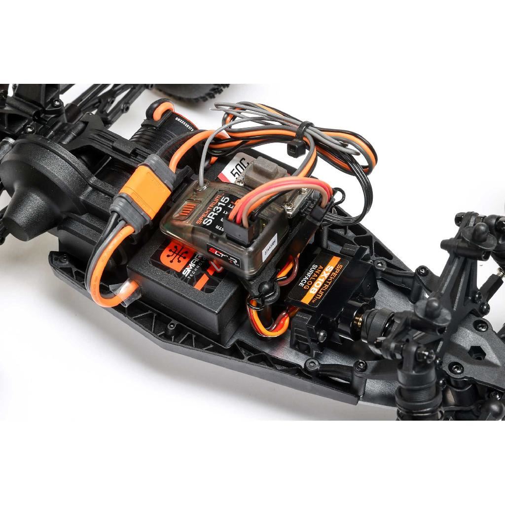 Losi 1/18 Mini-T 2.0 V2 2Wd Stadium Truck Brushless Rtr Red