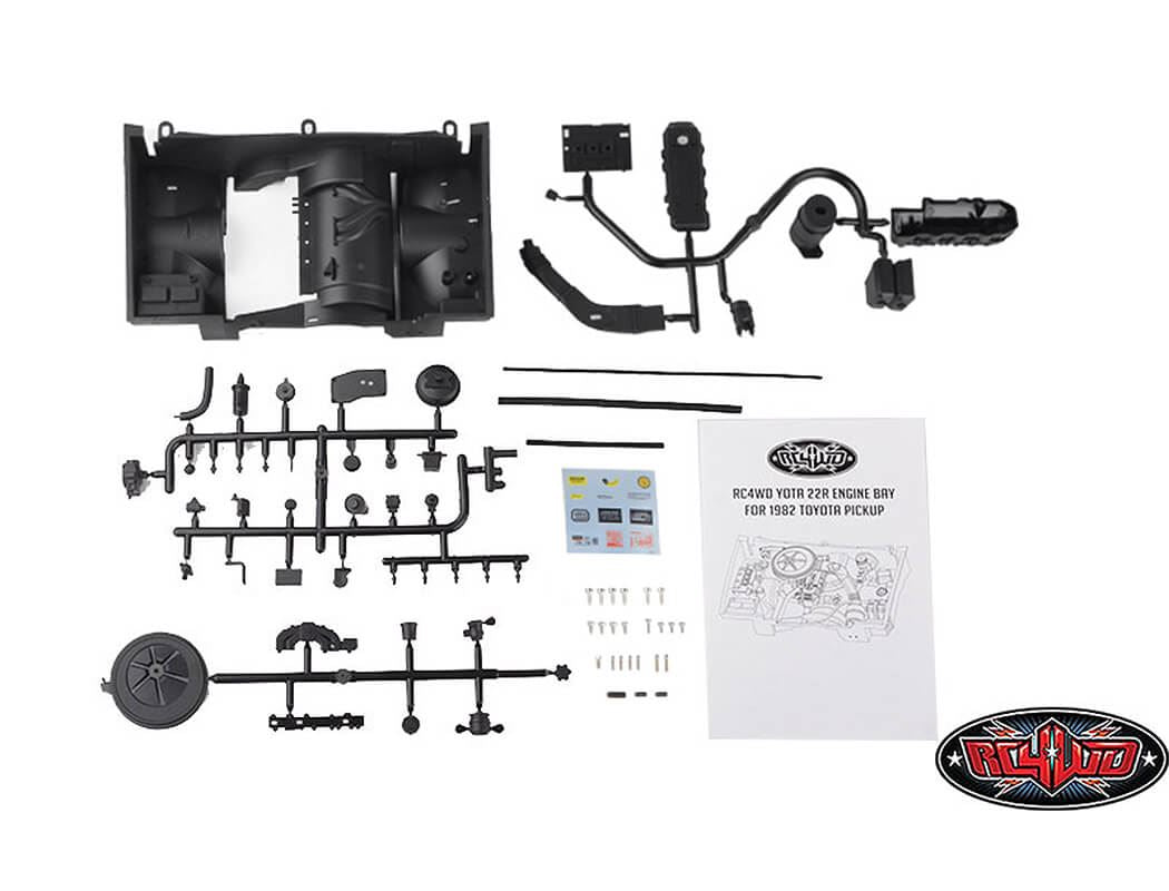 Rc4Wd Yota 22R Engine Bay For 1982 Toyota Pickup