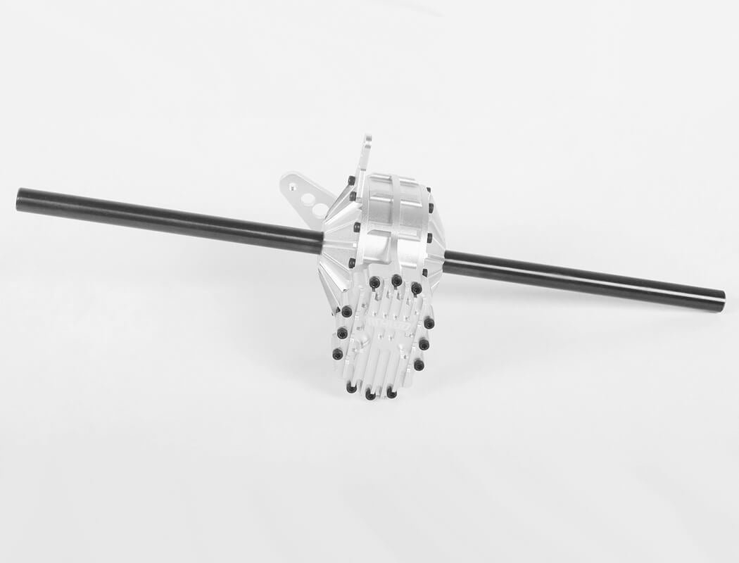 RC4WD 1/4 SCALE ALUMINUM REAR AXLE W/QUICK CHANGE GEARS (SKELL