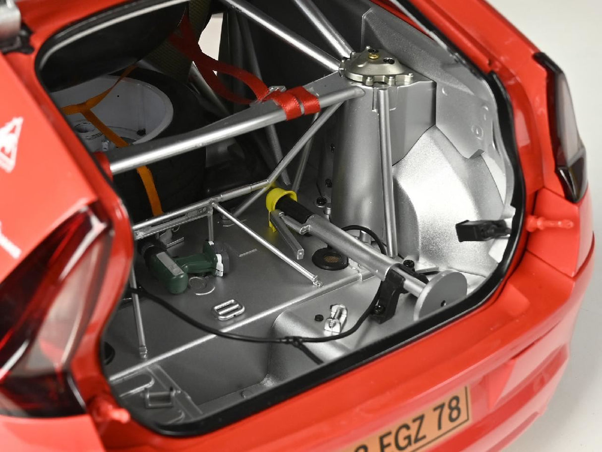 Ixo (Parent) Citroën C4 Wrc 2008 Red 1/8 Scale Full Metal Kit