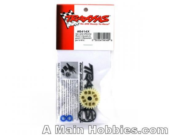 TRAXXAS Gear, center differential (Revo), X-ring seals(2), gasket(1)