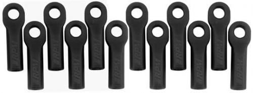 RPM TRAXXAS LONG ROD ENDS - BLACK (12)